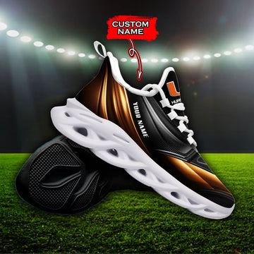 Miami Hurricanes Max Soul Shoes Sneakers For Men And Women