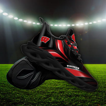 Wisconsin Badgers Max Soul Shoes Sneakers For Men And Women