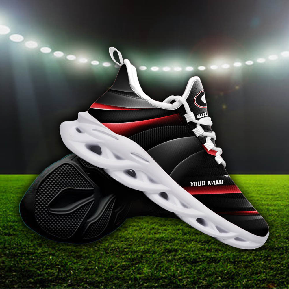 Georgia Bulldogs Max Soul Shoes Sneakers For Men And Women