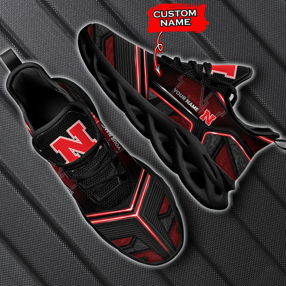 Nebraska Cornhuskers Max Soul Shoes Sneakers For Men And Women