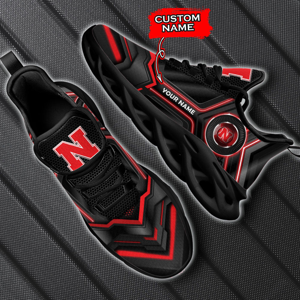 Nebraska Cornhuskers Max Soul Shoes Sneakers For Men And Women