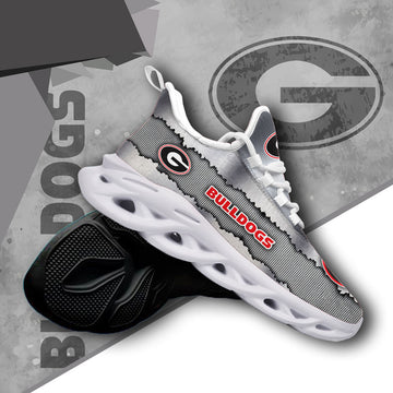 Georgia Bulldogs Max Soul Shoes Sneakers For Men And Women