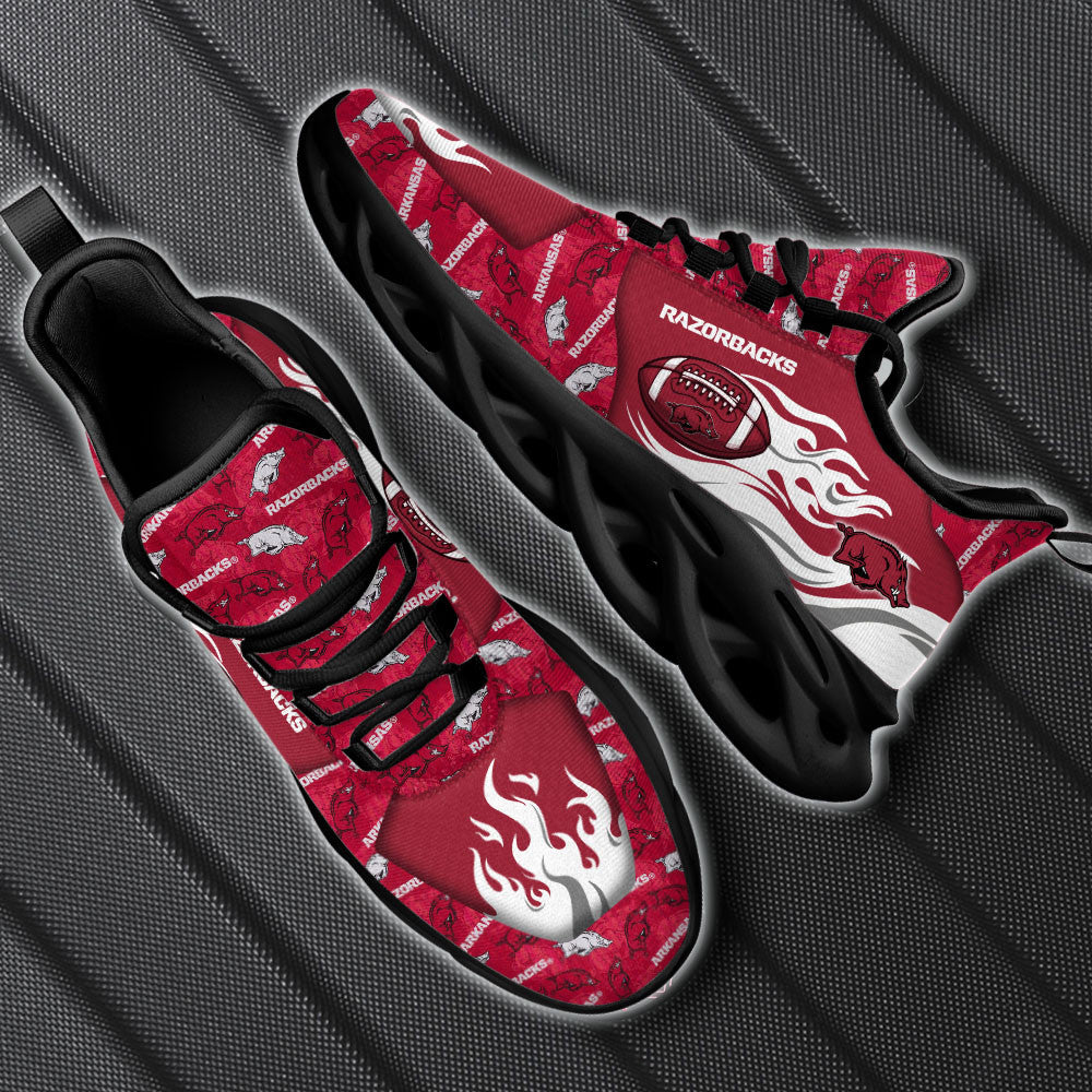 Arkansas Razorbacks Max Soul Shoes Sneakers For Men And Women