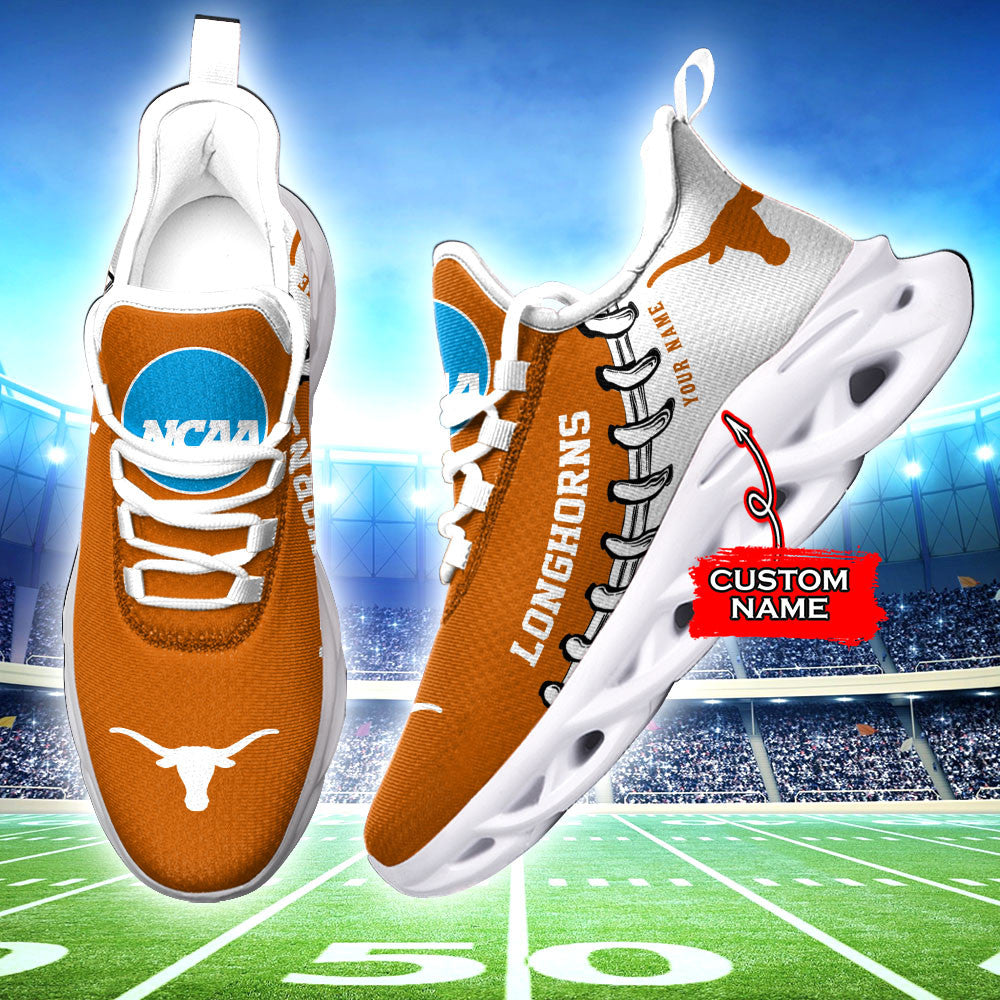 Texas Longhorns Max Soul Shoes Sneakers For Men And Women