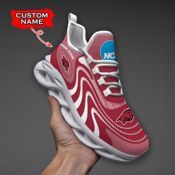 Arkansas Razorbacks Max Soul Shoes Sneakers For Men And Women