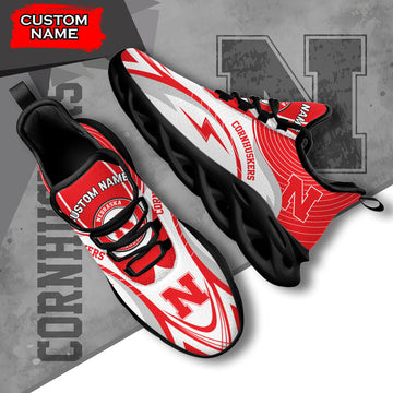 Nebraska Cornhuskers Max Soul Shoes Sneakers For Men And Women