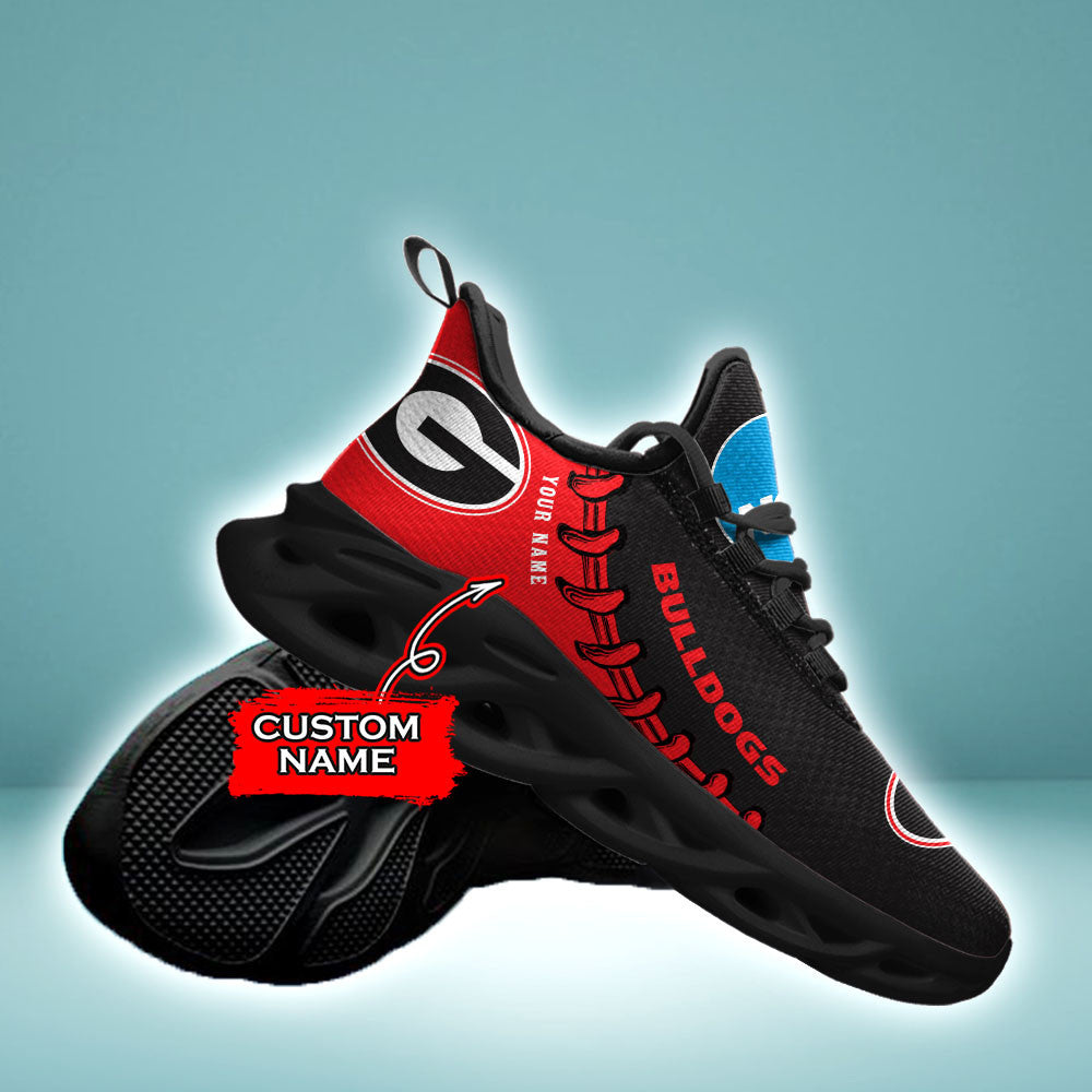 Georgia Bulldogs Max Soul Shoes Sneakers For Men And Women