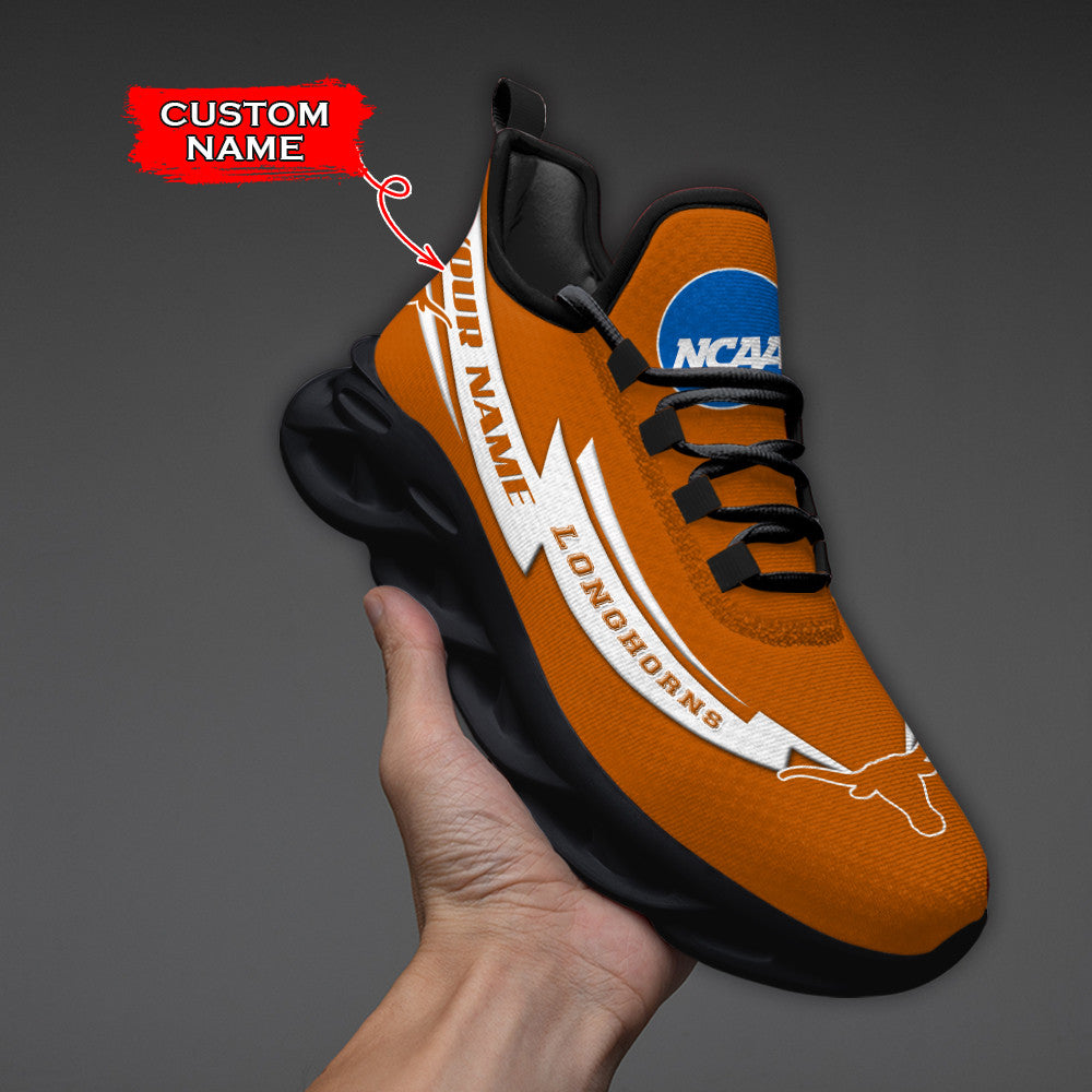 Texas Longhorns Max Soul Shoes Sneakers For Men And Women