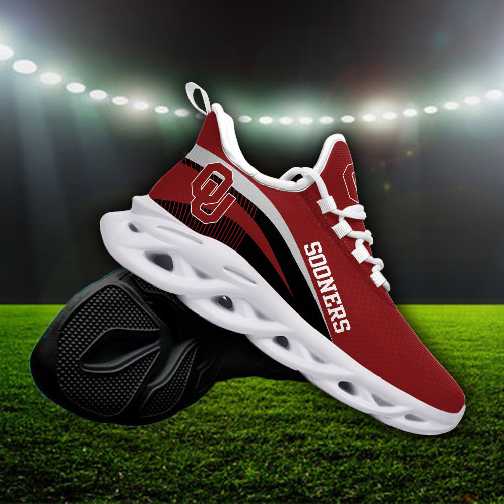 Oklahoma Sooners Max Soul Shoes Sneakers For Men And Women