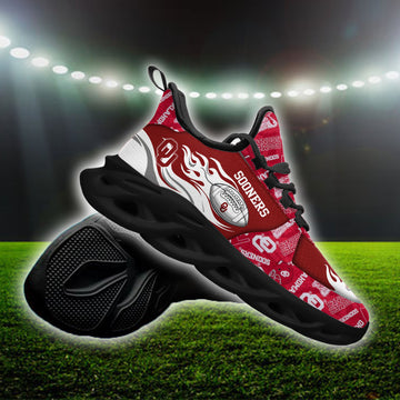 Oklahoma Sooners Max Soul Shoes Sneakers For Men And Women
