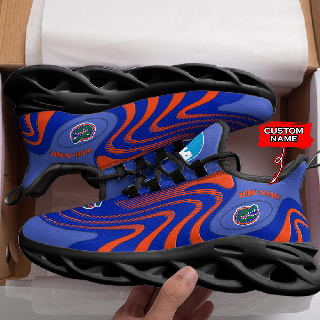 Florida Gators Max Soul Shoes Sneakers For Men And Women