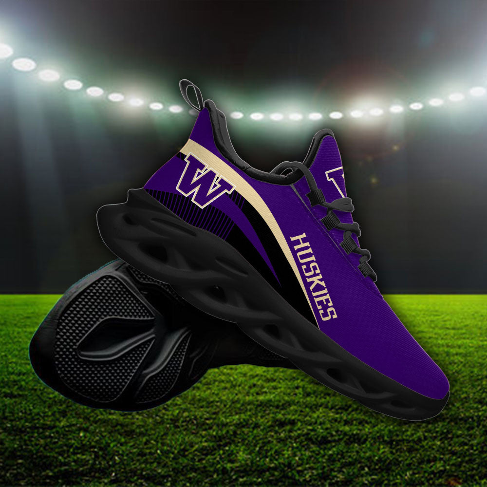 Washington Huskies Max Soul Shoes Sneakers For Men And Women