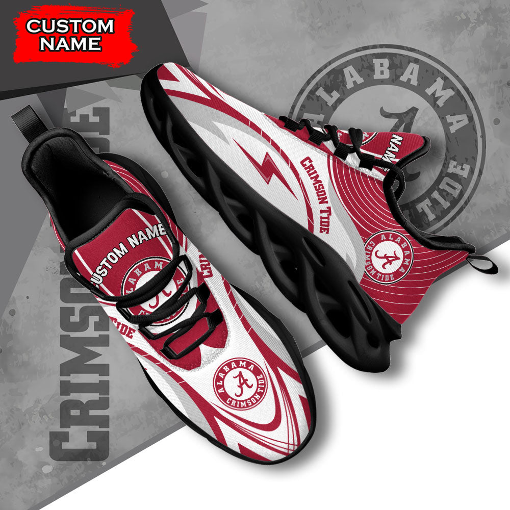 Alabama Crimson Tide Max Soul Shoes Sneakers For Men And Women