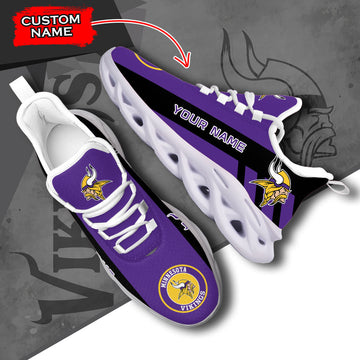 Minnesota Vikings Max Soul Shoes Sneakers For Men And Women