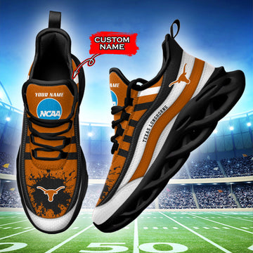 Texas Longhorns Max Soul Shoes Sneakers For Men And Women