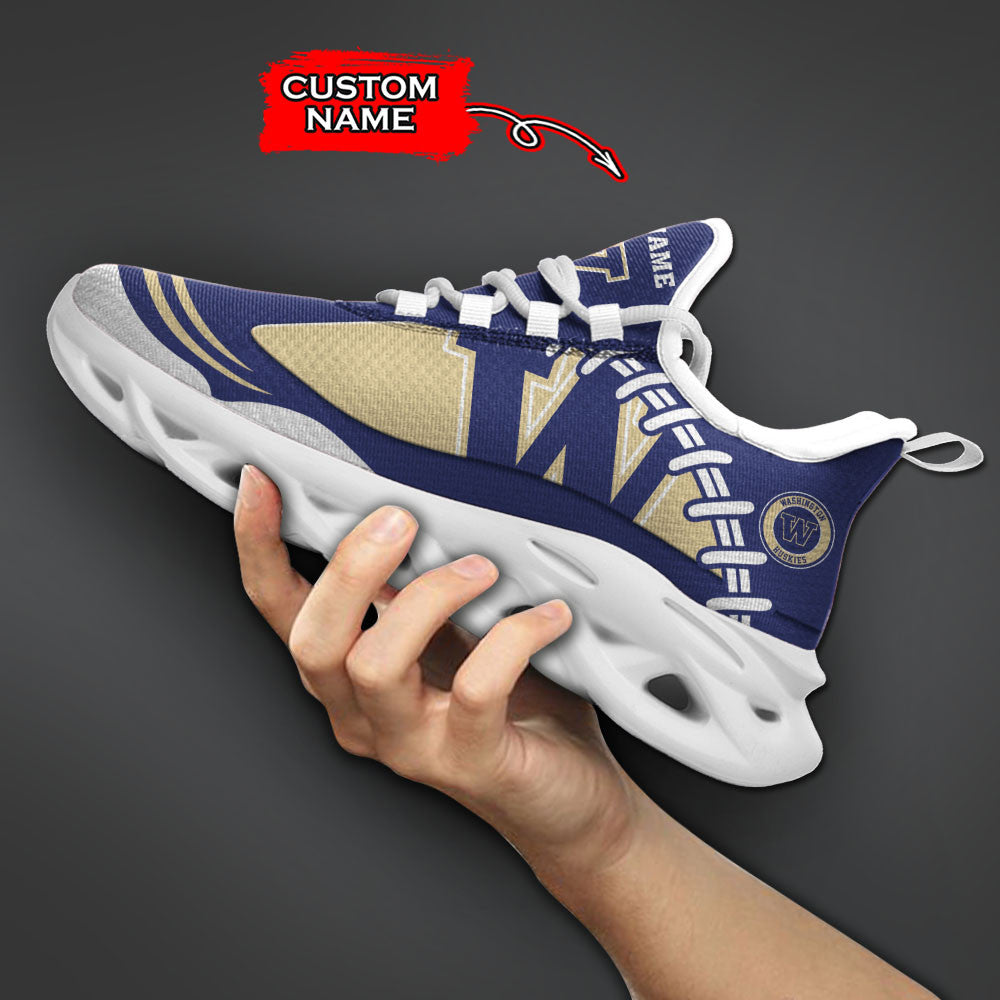 Washington Huskies Max Soul Shoes Sneakers For Men And Women