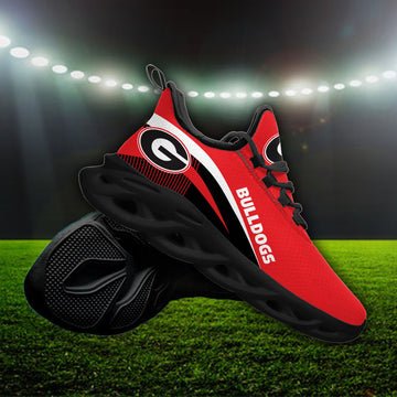 Georgia Bulldogs Max Soul Shoes Sneakers For Men And Women