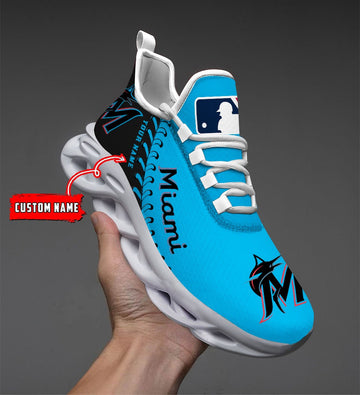 Miami Marlins Max Soul Shoes Sneakers For Men And Women