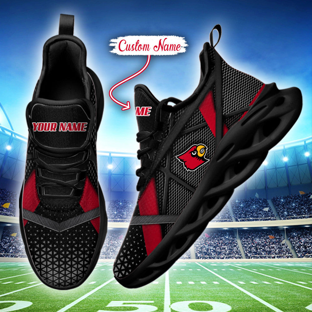 Louisville Cardinals Max Soul Shoes Sneakers For Men And Women