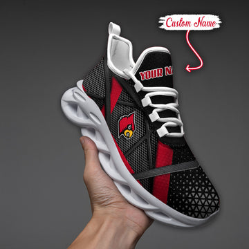 Louisville Cardinals Max Soul Shoes Sneakers For Men And Women