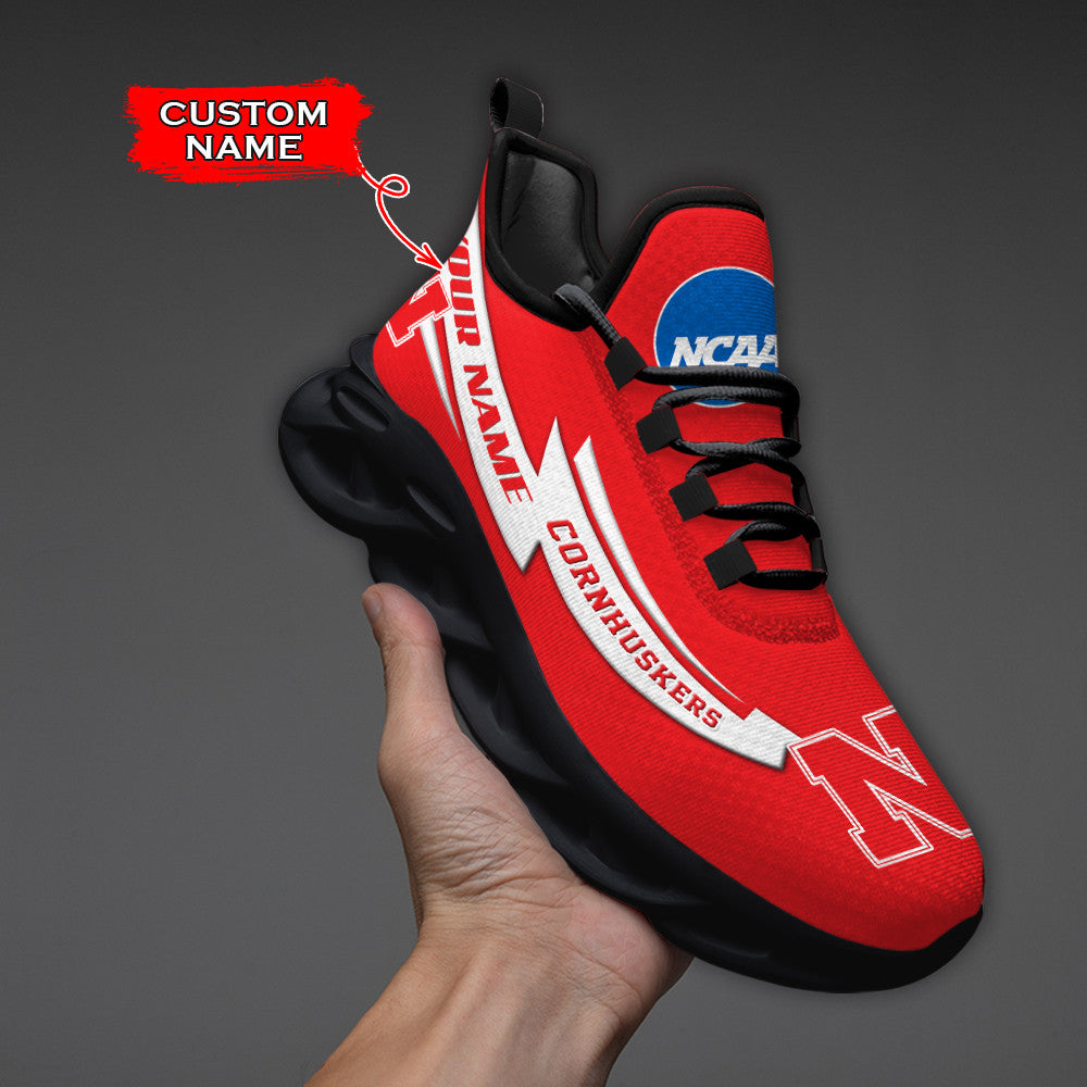 Nebraska Cornhuskers Max Soul Shoes Sneakers For Men And Women