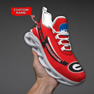 Georgia Bulldogs Max Soul Shoes Sneakers For Men And Women