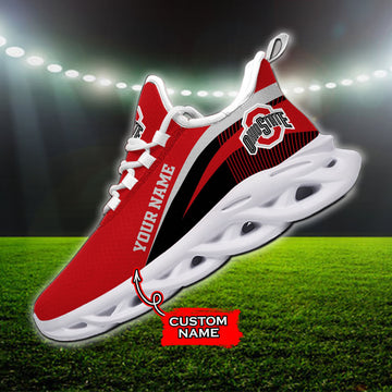 Ohio State Buckeyes Max Soul Shoes Sneakers For Men And Women