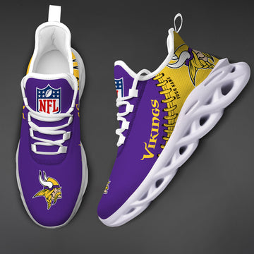Minnesota Vikings Max Soul Shoes Sneakers For Men And Women