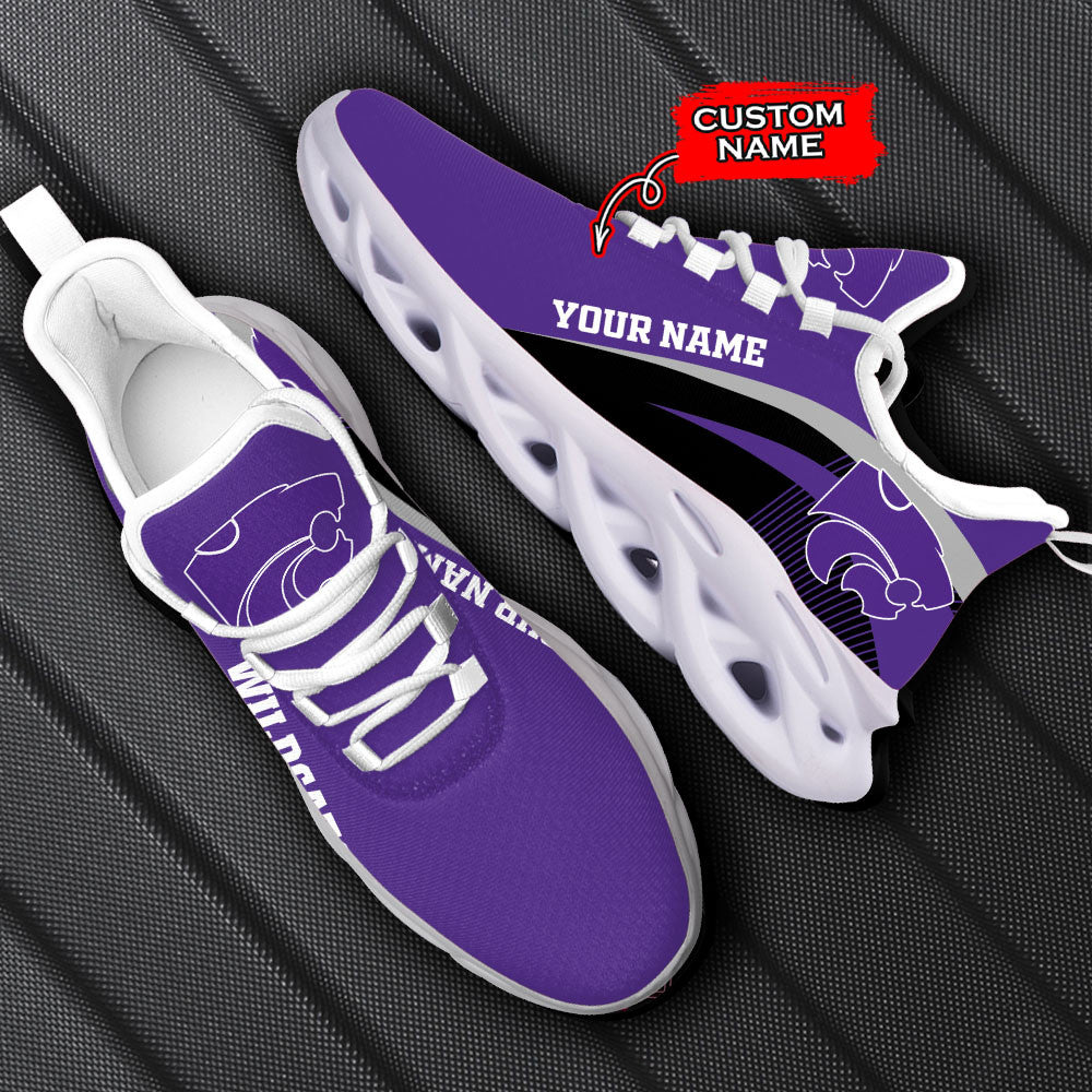 Kansas State Wildcats Max Soul Shoes Sneakers For Men And Women