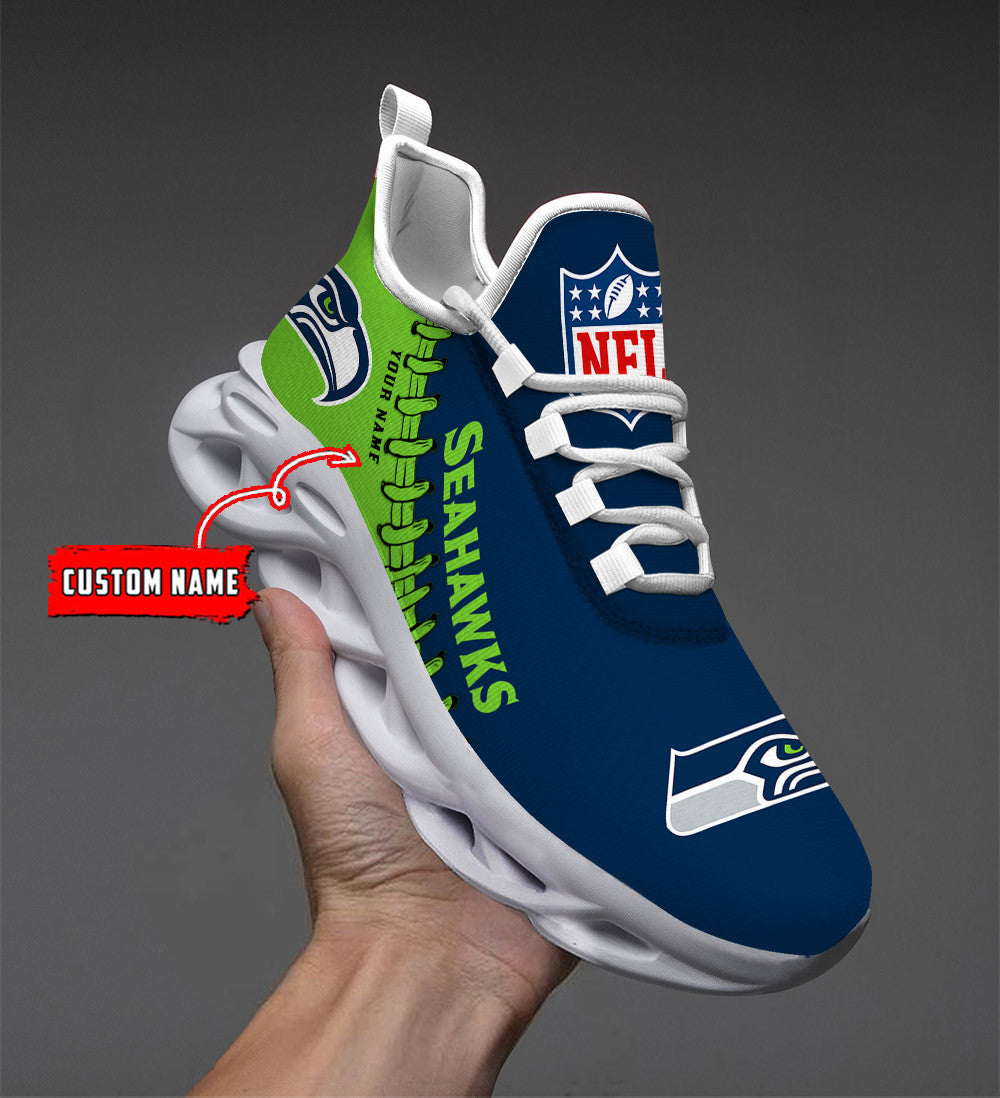 Seattle Seahawks Max Soul Shoes Sneakers For Men And Women