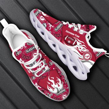Alabama Crimson Tide Max Soul Shoes Sneakers For Men And Women
