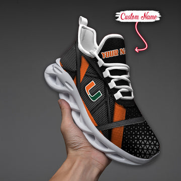 Miami Hurricanes Max Soul Shoes Sneakers For Men And Women