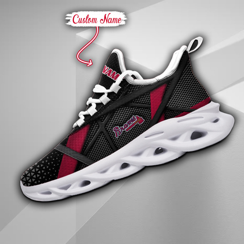 Atlanta Braves Max Soul Shoes Sneakers For Men And Women