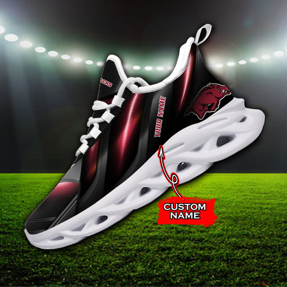 Arkansas Razorbacks Max Soul Shoes Sneakers For Men And Women