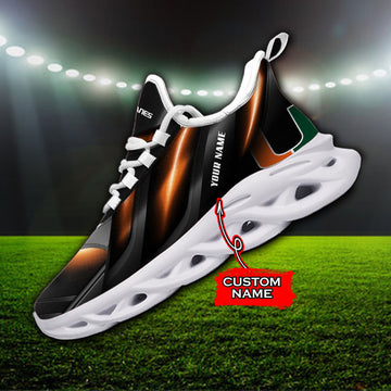 Miami Hurricanes Max Soul Shoes Sneakers For Men And Women