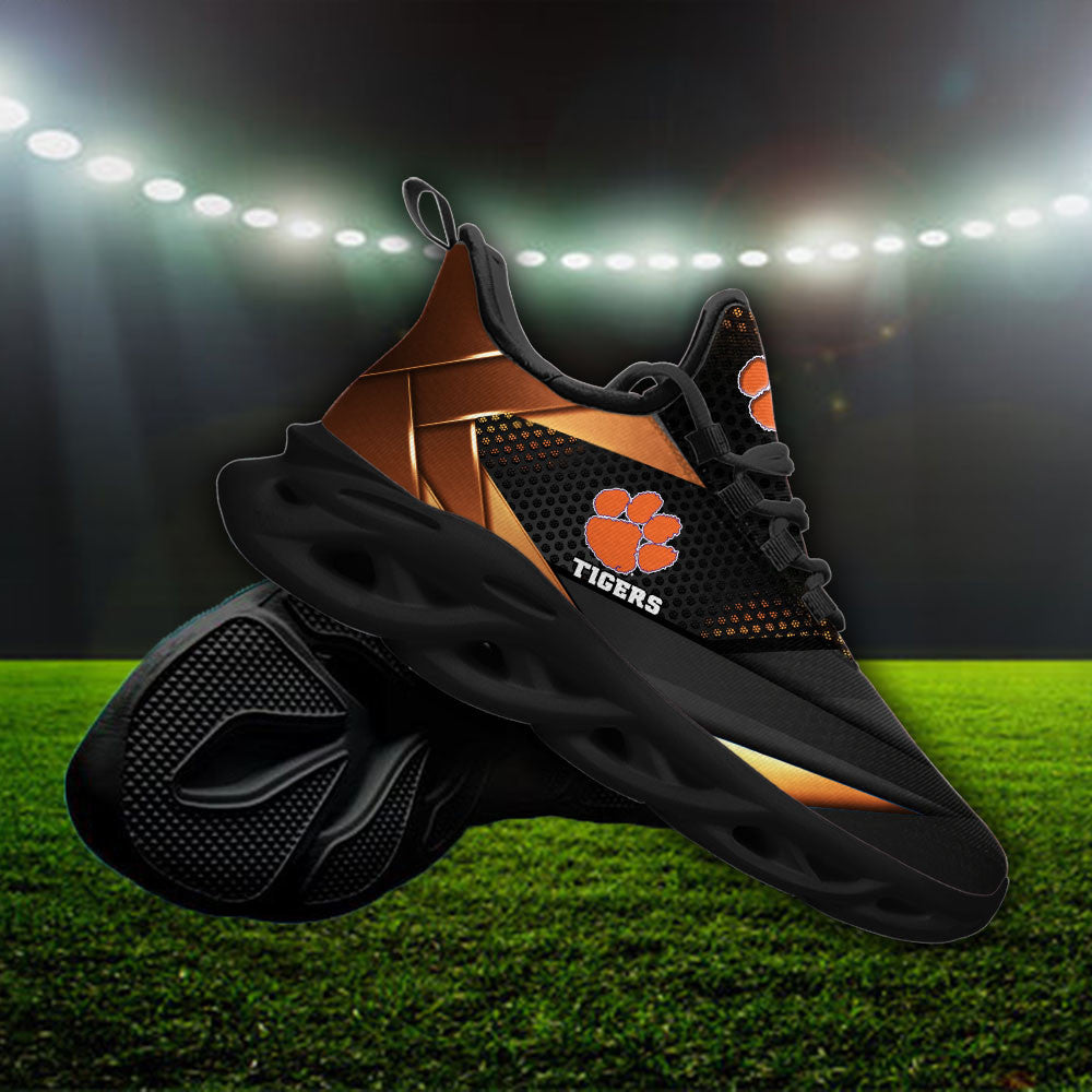 Clemson Tigers Max Soul Shoes Sneakers For Men And Women