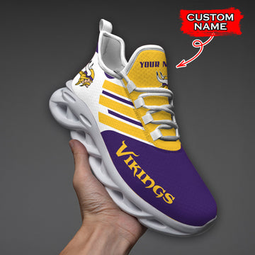 Minnesota Vikings Max Soul Shoes Sneakers For Men And Women