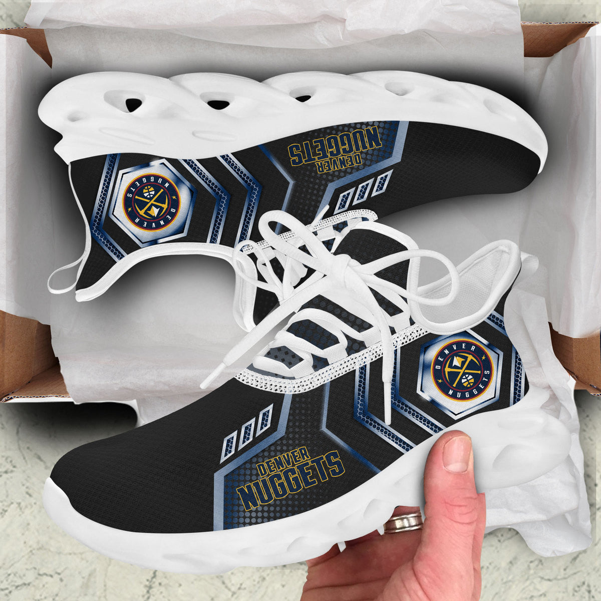 Denver Nuggets Max Soul Shoes Sneakers For Men And Women