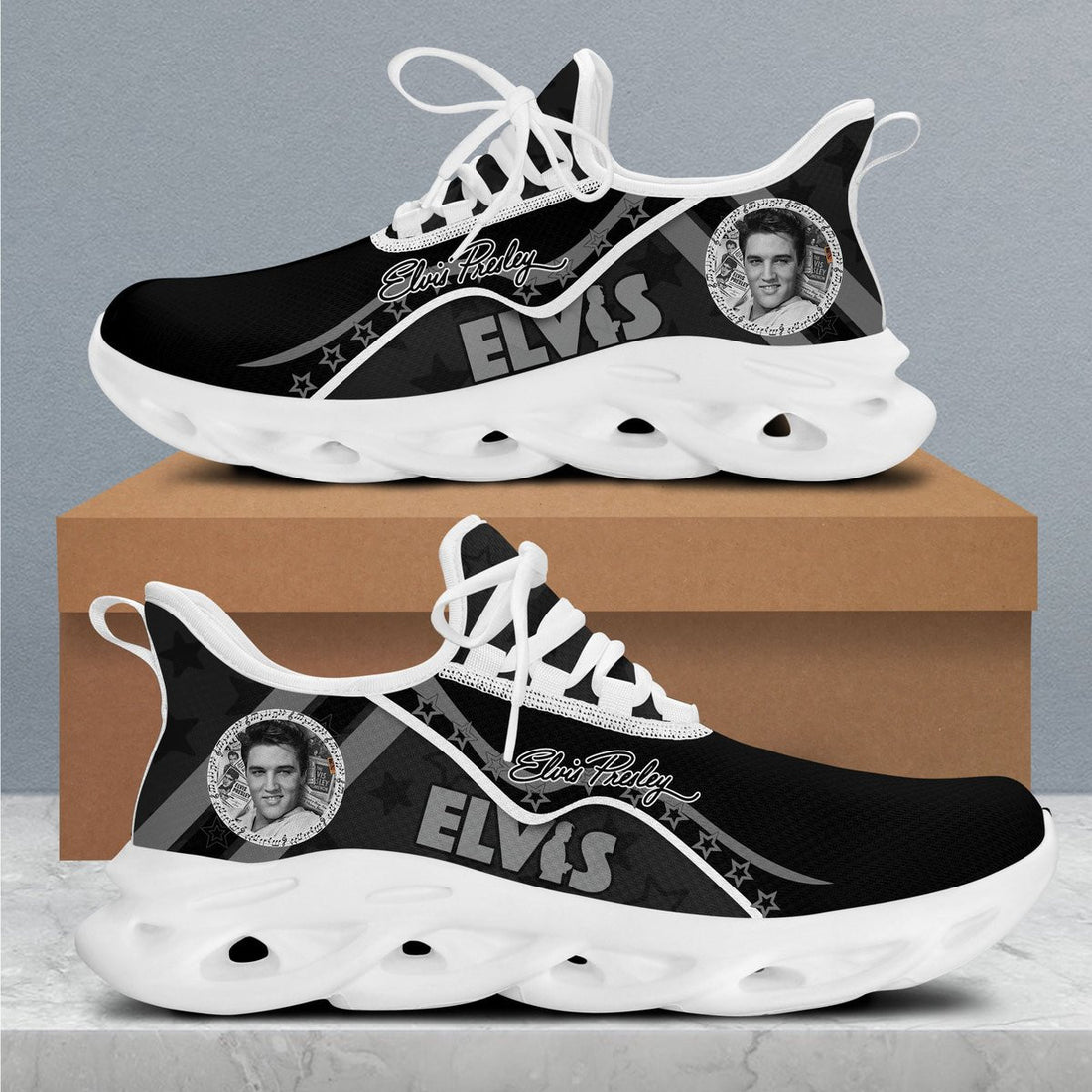 Elvis Presley Max Soul Shoes Sneakers For Men And Women