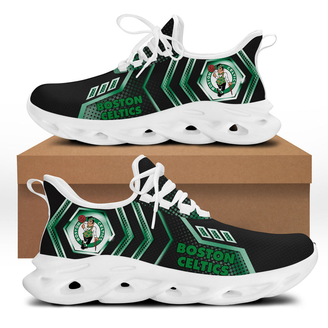 Boston Celtics Max Soul Shoes Sneakers For Men And Women