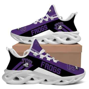 TCU Horned Frogs Logo Max Soul Shoes Sport Sneakers