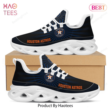 Houston Astros Light Flashes Design Max Soul Shoes Sport Sneakers