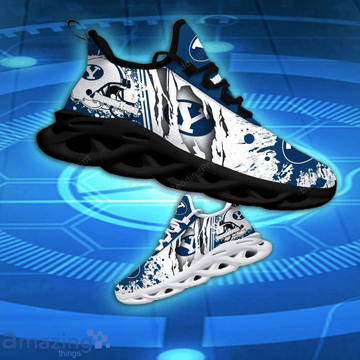 Brigham Young Cougars Crack Sport Style Max Soul Shoes Sport Sneakers