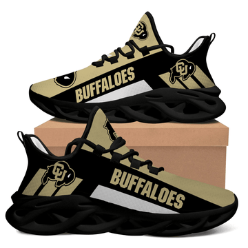 Colorado Buffaloes Gold Black Max Soul Shoes Sport Sneakers