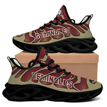 Florida State Seminoles Gold Garnet Max Soul Shoes Sport Sneakers