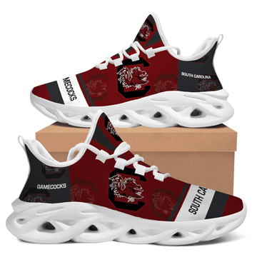 South Carolina Gamecocks Garnet White Max Soul Shoes Sport Sneakers