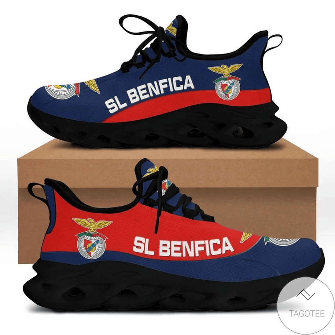 SL Benfica Dark Blue Red Max Soul Shoes Sport Sneakers