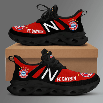 Bayern Munich Red Black Max Soul Shoes Sport Sneakers