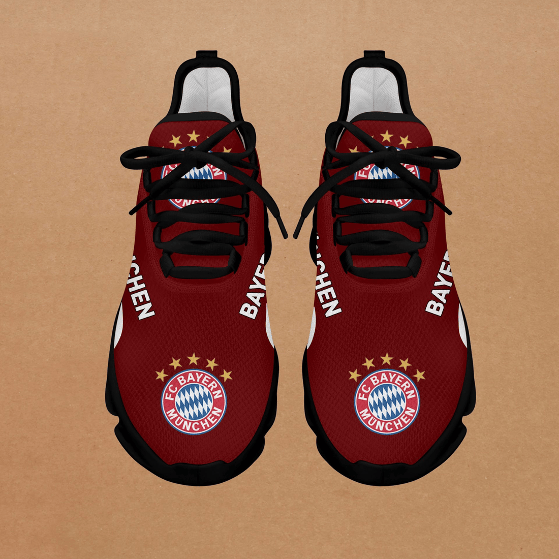 Bayern Munich Brown White Max Soul Shoes Sport Sneakers