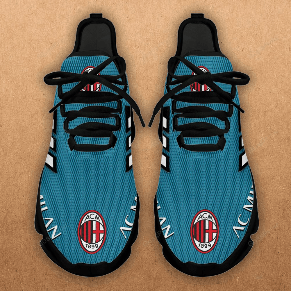 AC Milan Blue White Line Max Soul Shoes Sport Sneakers